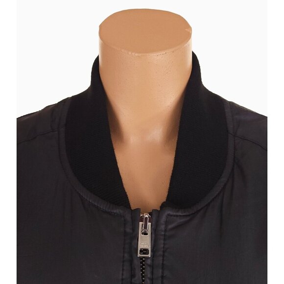 Isabel Marant Kayama Bomber Jacket Size 34 XS Womens Black $1490 - Picture 3 of 16